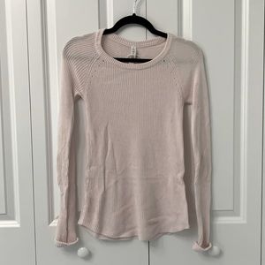 Lululemon blush pink sweater